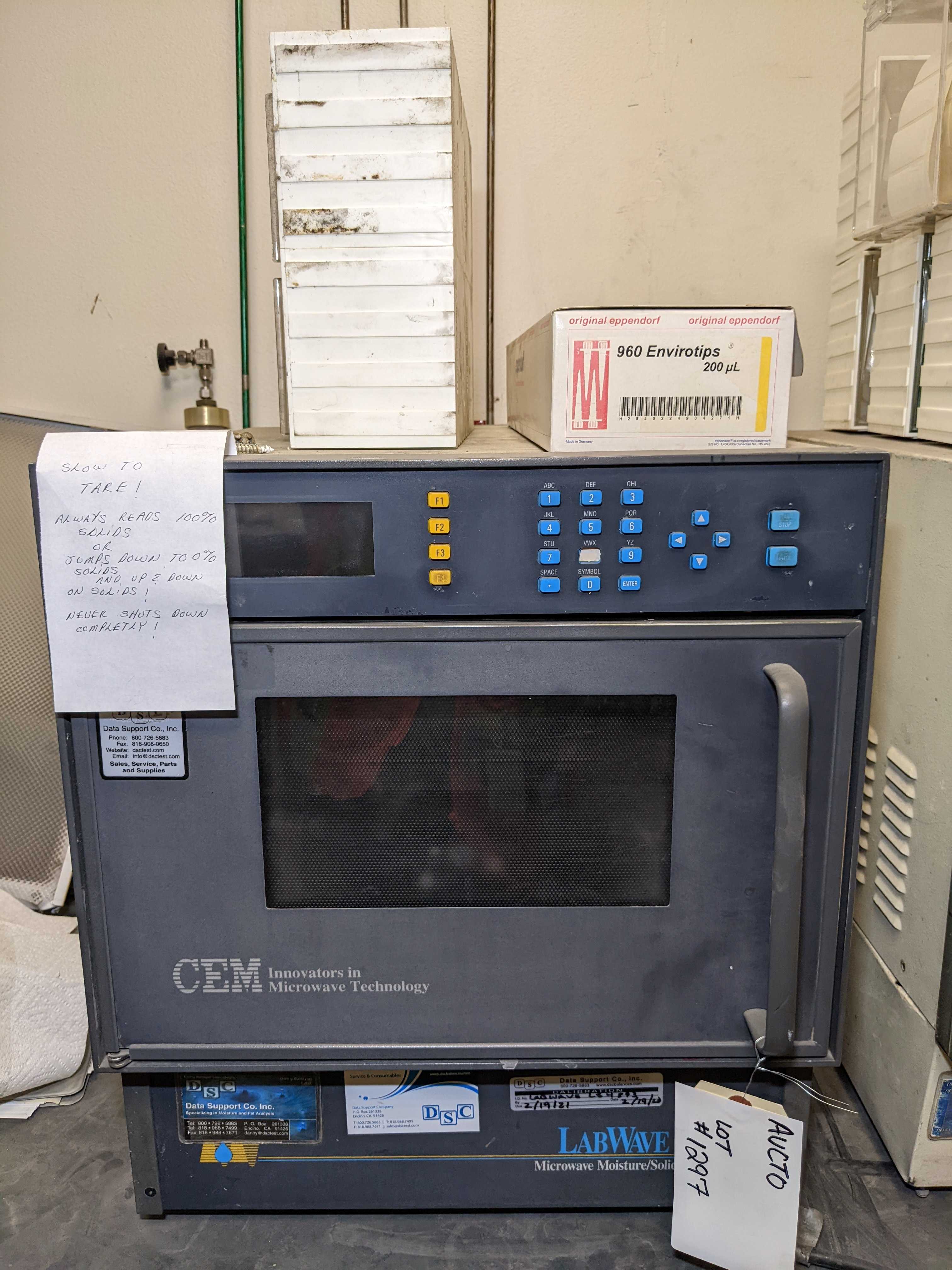 MICROWAVE MOISTURE/SOLIDS ANALYZER - LAB & SCIENTIFIC MICROWAVE MOISTURE/SOLIDS ANALYZER - LAB & SCIENTIFIC