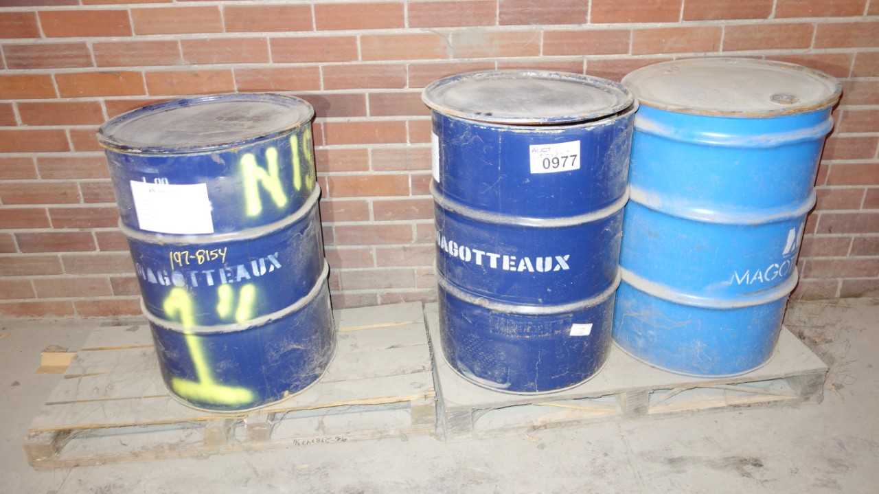 LOT OF 3 ASSORTED BARREL OF MAGOTTEAUX - ELECTRIC POWER TOOLS