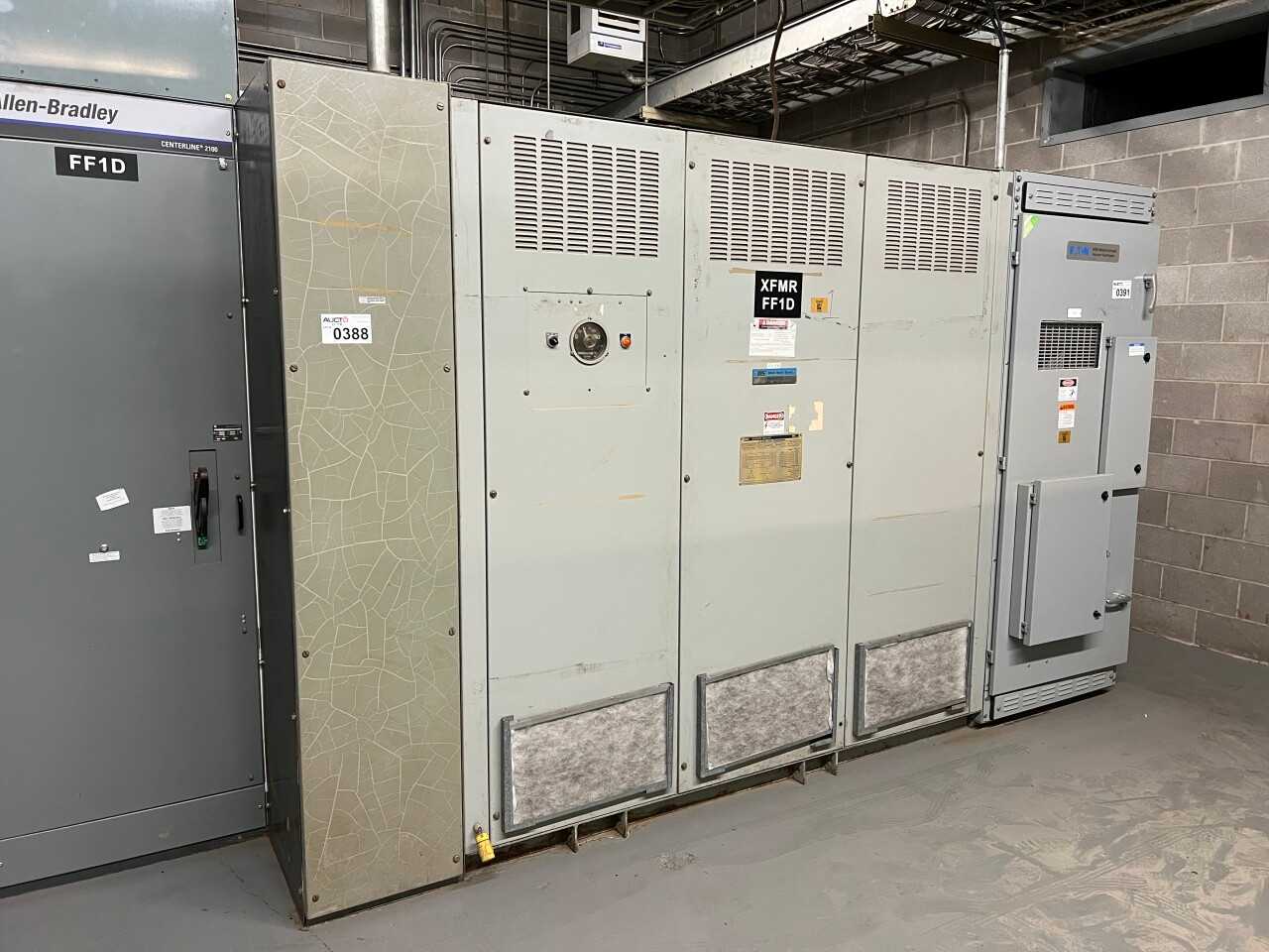 BBC 1500KVA dry transformer - CONTROL TRANSFORMERS