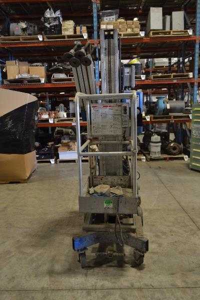1 GENIE AWP MAN LIFT MODEL 27480, GENIE INDUSTRIES (OHIO) - MISCELLANEOUS 1 GENIE AWP MAN LIFT MODEL 27480, GENIE INDUSTRIES (OHIO) - MISCELLANEOUS