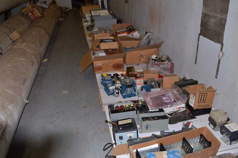 9 PALLETS OF PLCS, BARCODE READERS, CONTACTORS, MOTOR STARTERS, AC DRIVES, PUSHBUTTONS, LINE REACTORS, CRANE RADIO CONTROLS, DC DRIVES, OPERATOR INTERFACES, INSTRUMENTATION, POSITIONERS (NOVA SCOTIA) - MISCELLANEOUS