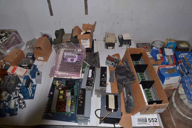9 PALLETS OF PLCS, BARCODE READERS, CONTACTORS, MOTOR STARTERS, AC DRIVES, PUSHBUTTONS, LINE REACTORS, CRANE RADIO CONTROLS, DC DRIVES, OPERATOR INTERFACES, INSTRUMENTATION, POSITIONERS (NOVA SCOTIA) - MISCELLANEOUS