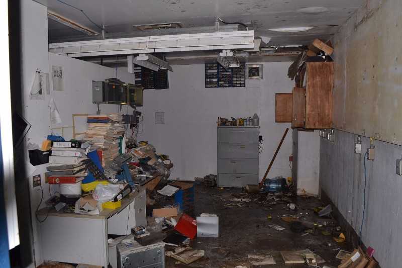 ELECTRICAL ENCLOSURE WITH PLCS, TRANSFORMERS, OPERATOR CONTROLS AND CONTENTS AROUND FLOOR (NOVA SCOTIA) - MISCELLANEOUS