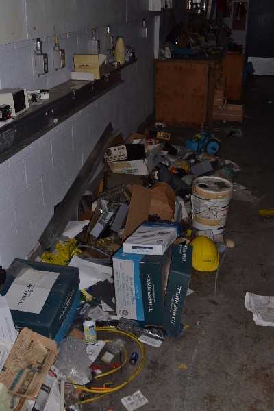 ELECTRICAL ENCLOSURE WITH PLCS, TRANSFORMERS, OPERATOR CONTROLS AND CONTENTS AROUND FLOOR (NOVA SCOTIA) - MISCELLANEOUS