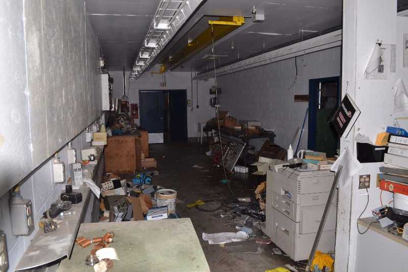 ELECTRICAL ENCLOSURE WITH PLCS, TRANSFORMERS, OPERATOR CONTROLS AND CONTENTS AROUND FLOOR (NOVA SCOTIA) - MISCELLANEOUS