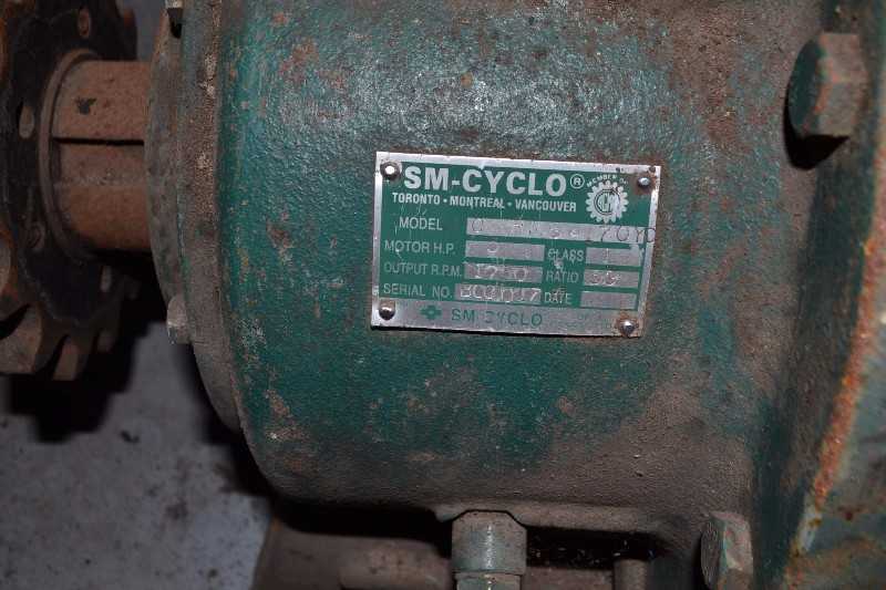 SM-CYCLO CHHMS4170YD GEAR MOTOR 5HP 59:1 (NOVA SCOTIA) - MISCELLANEOUS