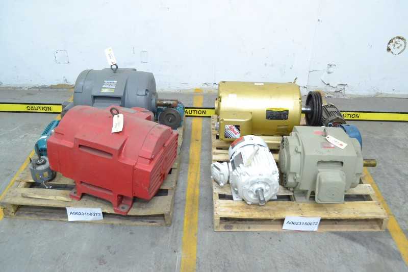2 PALLETS OF ASSORTED ELECTRIC MOTORS, BALDOR, GENERAL ELECTRIC, (OHIO) - MISCELLANEOUS