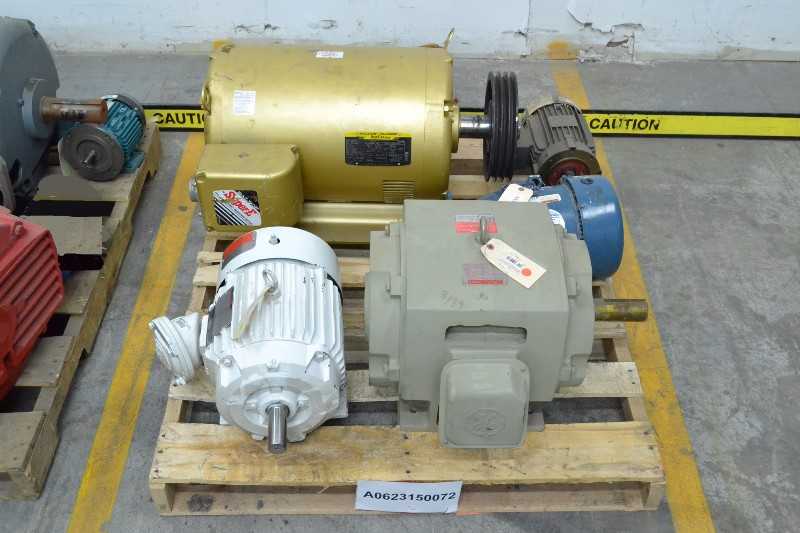 2 PALLETS OF ASSORTED ELECTRIC MOTORS, BALDOR, GENERAL ELECTRIC, (OHIO) - MISCELLANEOUS