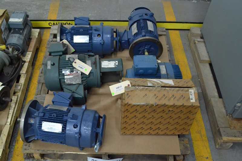 2 PALLETS OF ASSORTED ELECTRIC MOTOR DRIVES, BALDOR, RELIANCE,SIEMENS, GENERAL ELECTRIC (OHIO) - MISCELLANEOUS