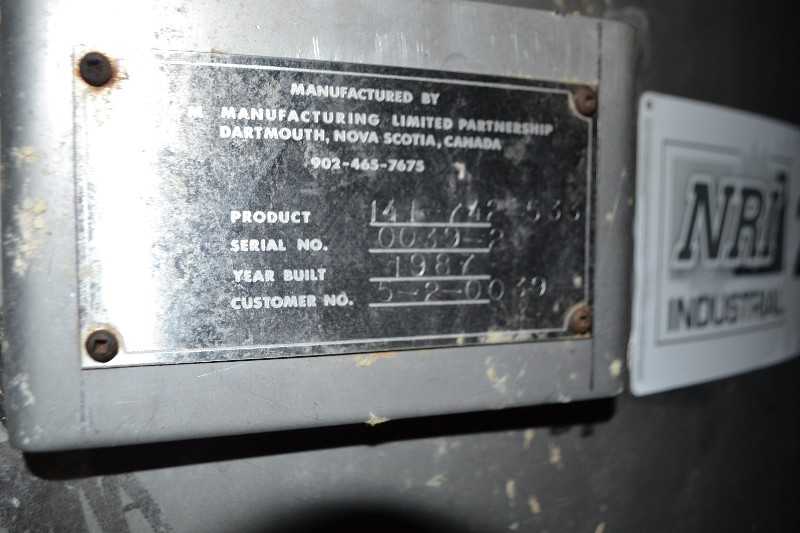 M&M QUATERNARY CLEANERS REJECTS TANK (NOVA SCOTIA) - MISCELLANEOUS