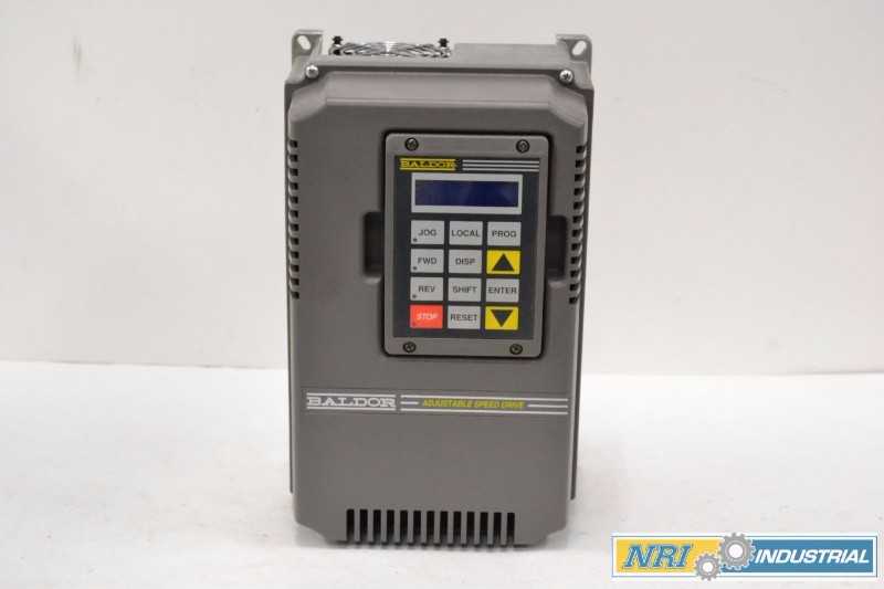 BALDOR ID15H501-E INVERTER 1HP 575V-AC 575V-AC 60HZ 0-400HZ AC MOTOR DRIVE (OHIO) - MISCELLANEOUS