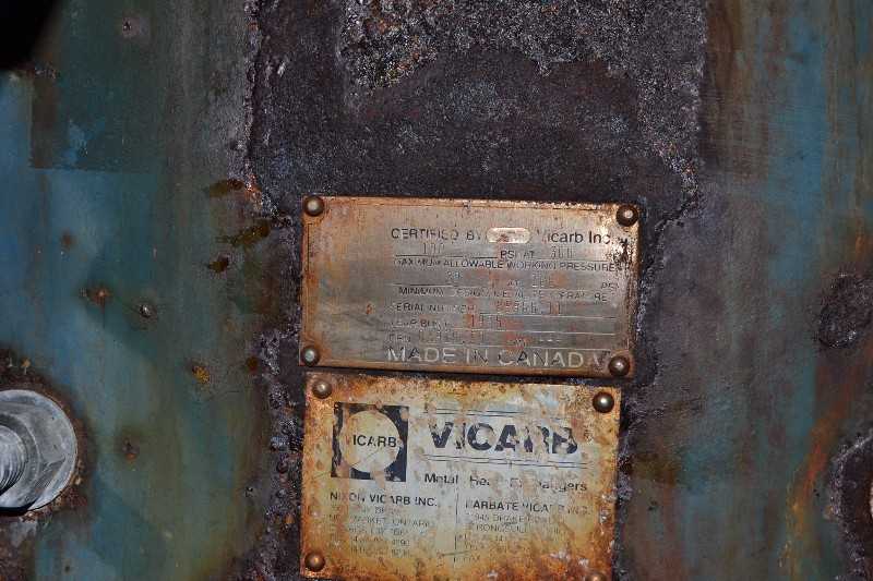 VICARB PLATE-STYLE HEAT EXCHANGER 100PSI 2 - MISCELLANEOUS