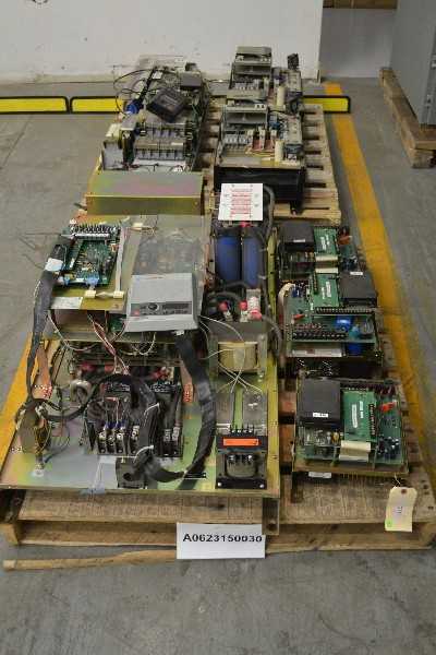 2 PALLETS OF ASSORTED AC MOTOR DRIVES, ALLEN BRADLEY, ABB (OHIO) - MISCELLANEOUS