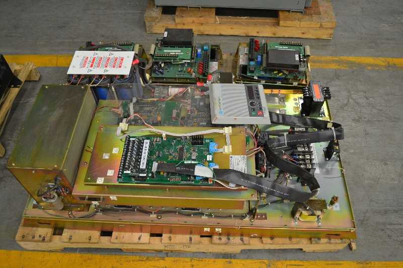 2 PALLETS OF ASSORTED AC MOTOR DRIVES, ALLEN BRADLEY, ABB (OHIO) - MISCELLANEOUS