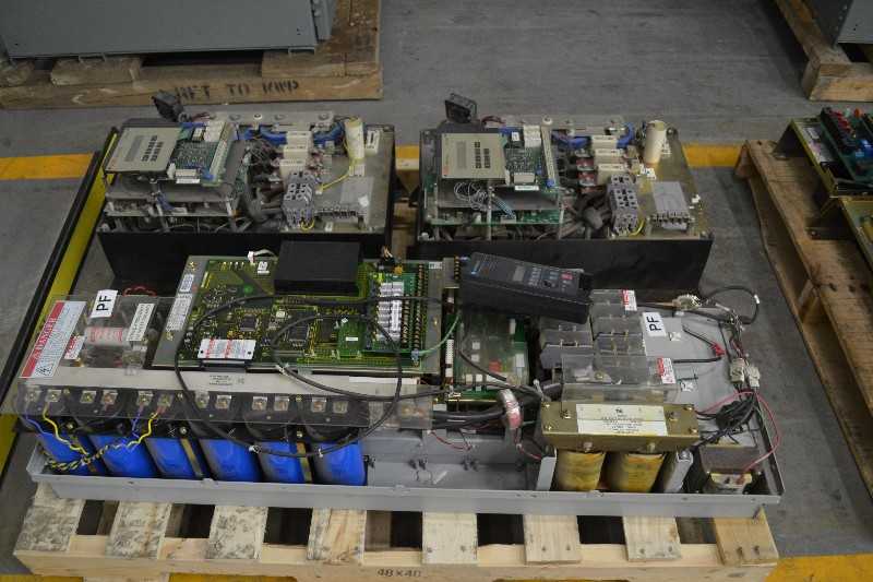 2 PALLETS OF ASSORTED AC MOTOR DRIVES, ALLEN BRADLEY, ABB (OHIO) - MISCELLANEOUS