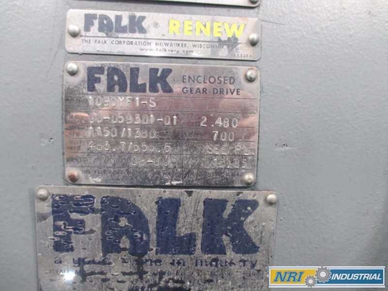 FALK 1090YF1-S ENCLOSED DRIVE GEAR REDUCER 700HP 2.48:1 (OHIO) - MISCELLANEOUS