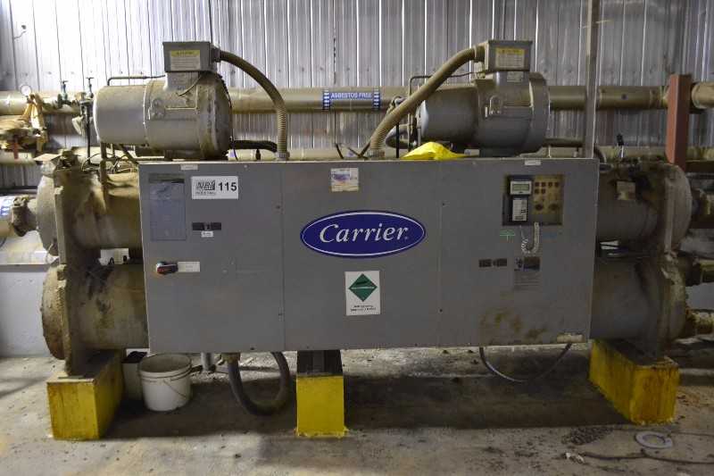 CARRIER 30HXC136MA-140BA LIQUID SCREW CHILLER 136TON, COMFORTLINK NAVIGATOR, 2x CARLYLE 06NW2174T6NA COMPRESSORS (NOVA SCOTIA) - MISCELLANEOUS