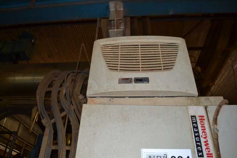 HONEYWELL MEASUREX CONTROL CABINET WITH GE FANUC PLCS, SIG POS/TEC WDP3-014 SERVO DRIVE (NOVA SCOTIA) - MISCELLANEOUS