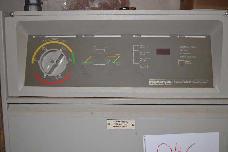 EMERSON AP160 UPS BACKUP 3KVA 120V 1PH (NOVA SCOTIA) - MISCELLANEOUS