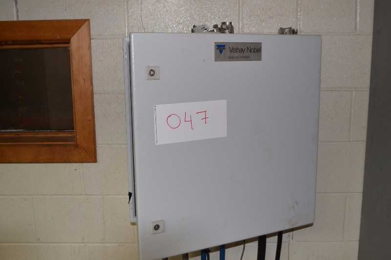 VISHAY NOBEL CONTROL CABINET WITH MICROPOS4 CONTROLLER (NOVA SCOTIA) - MISCELLANEOUS