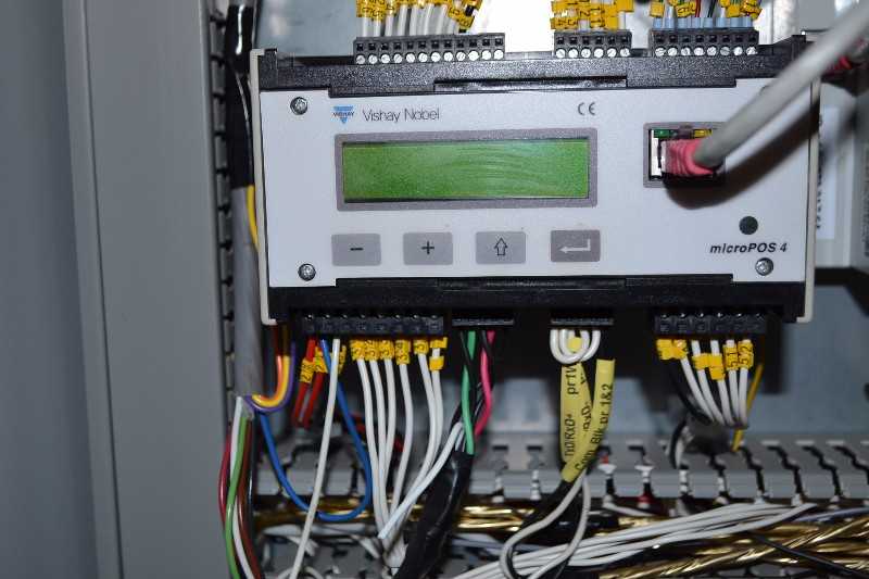 VISHAY NOBEL CONTROL CABINET WITH MICROPOS4 CONTROLLER (NOVA SCOTIA) - MISCELLANEOUS