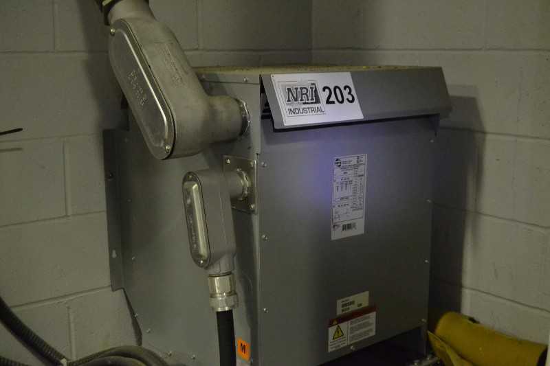 HPS NMK045PBC TRANSFORMER 45KVA 3PH 600V TO 208Y/120V (NOVA SCOTIA) - MISCELLANEOUS