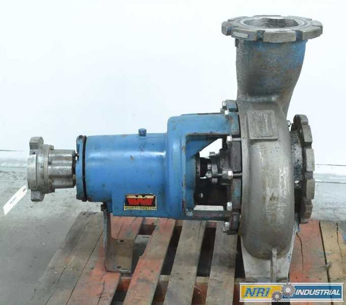 WORTHINGTON 8-FRBHX-152 8 IN 10 IN 15 IN 2-1/2 IN STAINLESS CENTRIFUGAL PUMP (OHIO) - MISCELLANEOUS WORTHINGTON 8-FRBHX-152 8 IN 10 IN 15 IN 2-1/2 IN STAINLESS CENTRIFUGAL PUMP (OHIO) - MISCELLANEOUS