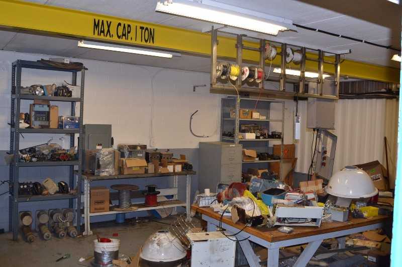 CONTENTS OF ROOM - MOTOR CONTROLS, SWITCHES, RELAYS, DISCONNECTS, PLCS, SENSORS, CONTACTORS, WIRE (NOVA SCOTIA) - MISCELLANEOUS