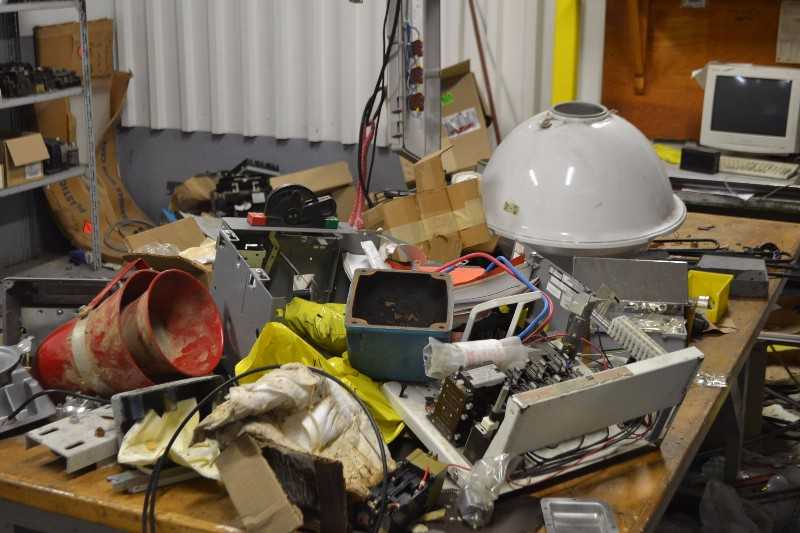 CONTENTS OF ROOM - MOTOR CONTROLS, SWITCHES, RELAYS, DISCONNECTS, PLCS, SENSORS, CONTACTORS, WIRE (NOVA SCOTIA) - MISCELLANEOUS