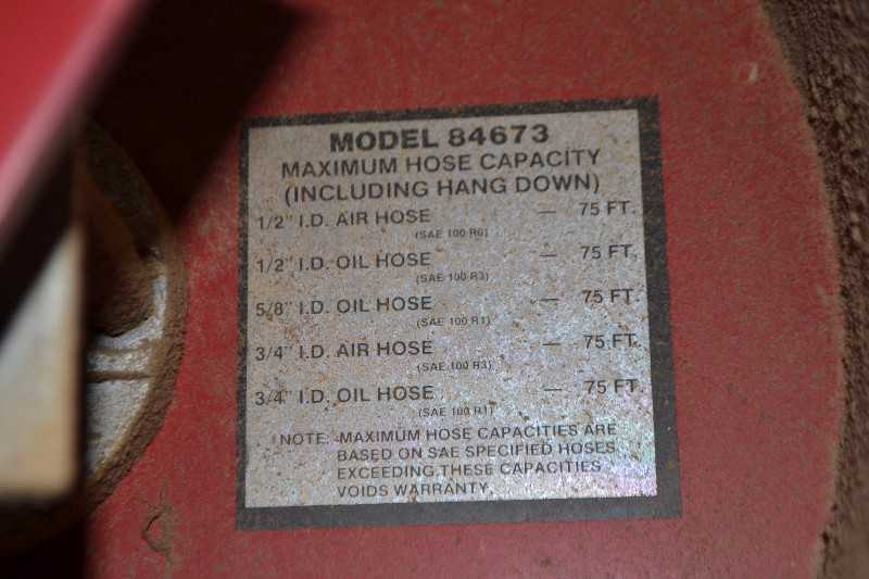 LINCOLN PNEUMATIC HOSE REEL (NOVA SCOTIA) - MISCELLANEOUS