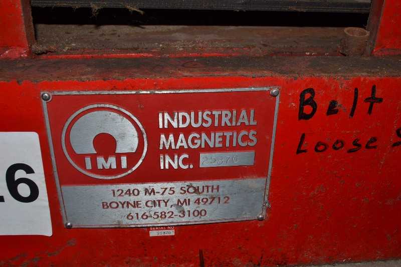 INDUSTRIAL MAGNETICS CONVEYOR BELT MAGNET SECTION (NOVA SCOTIA) - MISCELLANEOUS