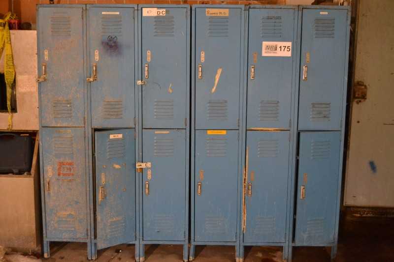 2 LYON LOCKER SECTIONS - 12 DOORS (NOVA SCOTIA) - MISCELLANEOUS
