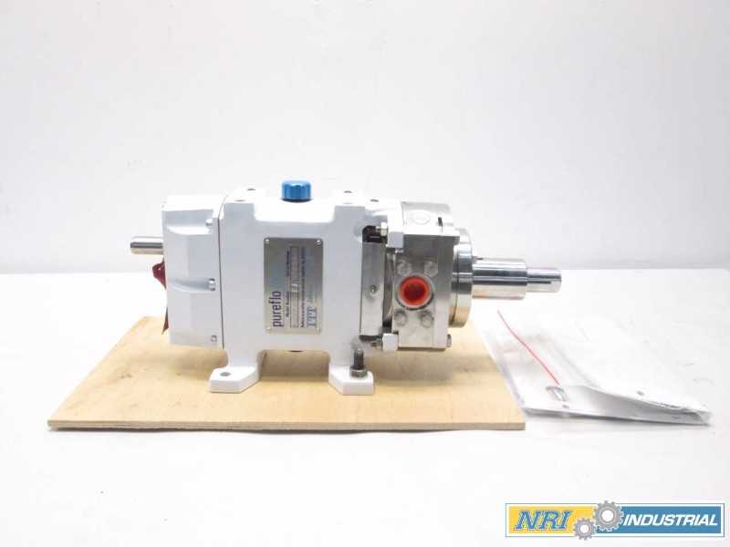 ITT JABSCO 24000-0811V PUREFLO STAINLESS ROTARY LOBE PUMP 1X1 (OHIO) - MISCELLANEOUS ITT JABSCO 24000-0811V PUREFLO STAINLESS ROTARY LOBE PUMP 1X1 (OHIO) - MISCELLANEOUS