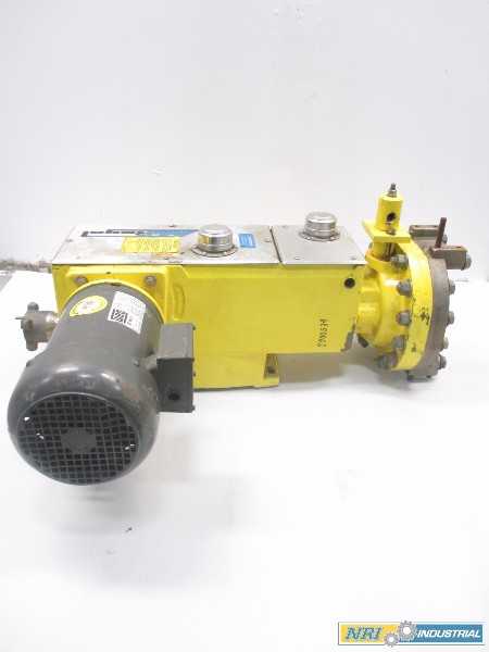 MILTON ROY MBH4058JPBCBM4SEST11NN11 METERING PUMP 1HP 119GPH 208-230/460V-AC 165PSI (OHIO) - MISCELLANEOUS MILTON ROY MBH4058JPBCBM4SEST11NN11 METERING PUMP 1HP 119GPH 208-230/460V-AC 165PSI (OHIO) - MISCELLANEOUS