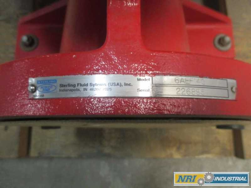 STERLING PEERLESS 6AEF14G SPLIT CASE PUMP 8X6 IRON (OHIO) - MISCELLANEOUS