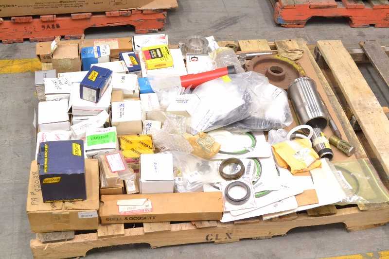 1 PALLET OF ASSORTED PUMP REPLACEMENT PARTS, REPAIR KITS, SEALS, JOHN CRANE, FLOWSERVE (OHIO) - MISCELLANEOUS