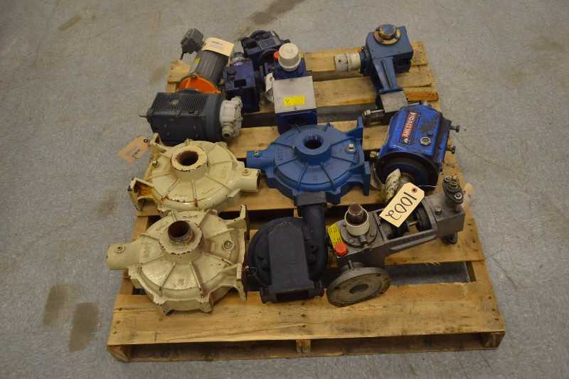 1 PALLET OF PUMP AND VALVE PARTS, AHLSTROM (OHIO) - MISCELLANEOUS