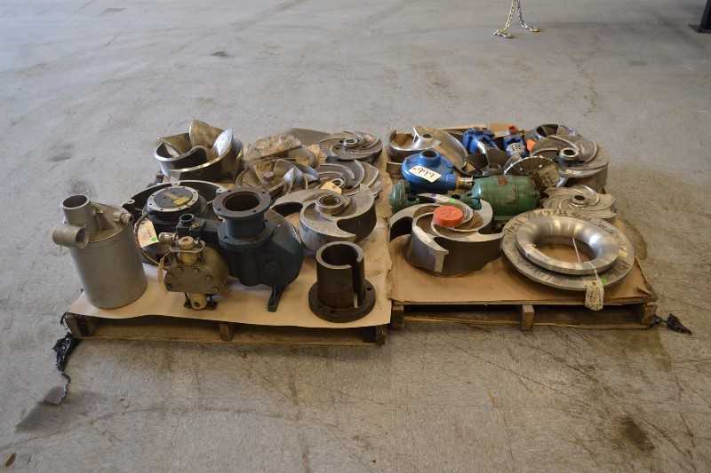 2 PALLETS OF MISC. PUMP PARTS (OHIO) - MISCELLANEOUS