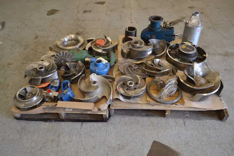 2 PALLETS OF MISC. PUMP PARTS (OHIO) - MISCELLANEOUS