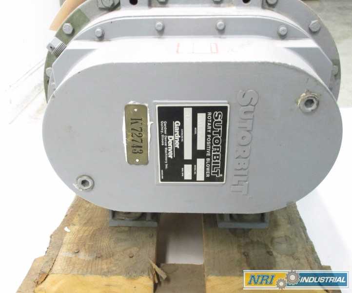 GARDNER DENVER SUTORBILT GAFLBPA 6LP ROTARY LOBE BLOWER 6X6 (OHIO) - MISCELLANEOUS