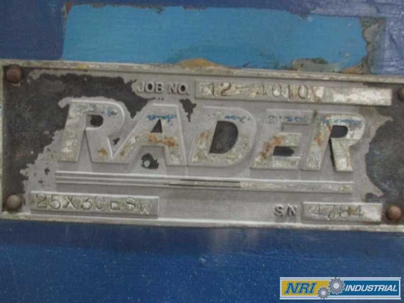 RADER 25X30 ESW ROTARY FEEDER VALVE (OHIO) - MISCELLANEOUS
