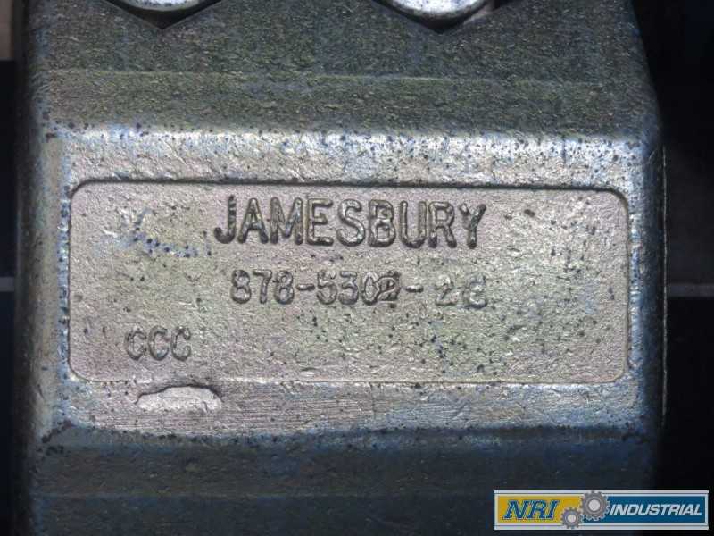 NELES JAMESBURY 815W-11-3600TT PNEUMATIC STAINLESS FLANGED 24 IN BUTTERFLY VALVE (OHIO) - MISCELLANEOUS