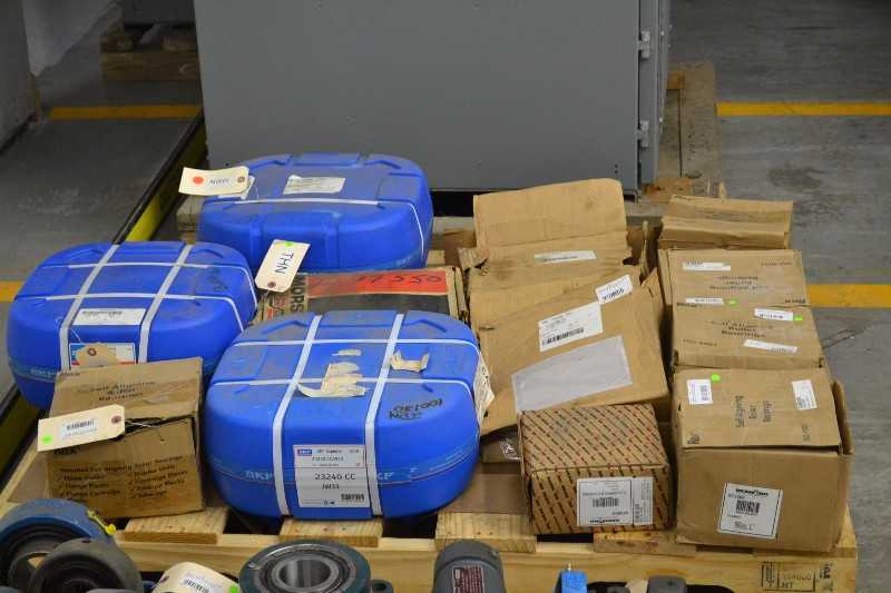 1 PALLET OF ASSORTED BEARINGS SKF, REXNORD, BROWNING (OHIO) - MISCELLANEOUS
