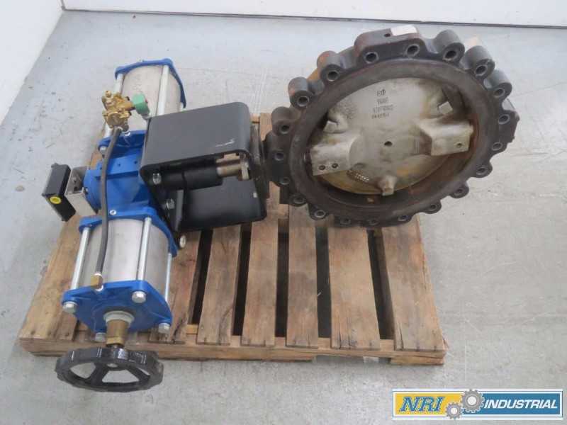 CRANE 20-1DC-21RTG FLOWSEAL PNEUMATIC 150 STAINLESS FLANGED 20 IN BUTTERFLY VALVE (OHIO) - MISCELLANEOUS CRANE 20-1DC-21RTG FLOWSEAL PNEUMATIC 150 STAINLESS FLANGED 20 IN BUTTERFLY VALVE (OHIO) - MISCELLANEOUS