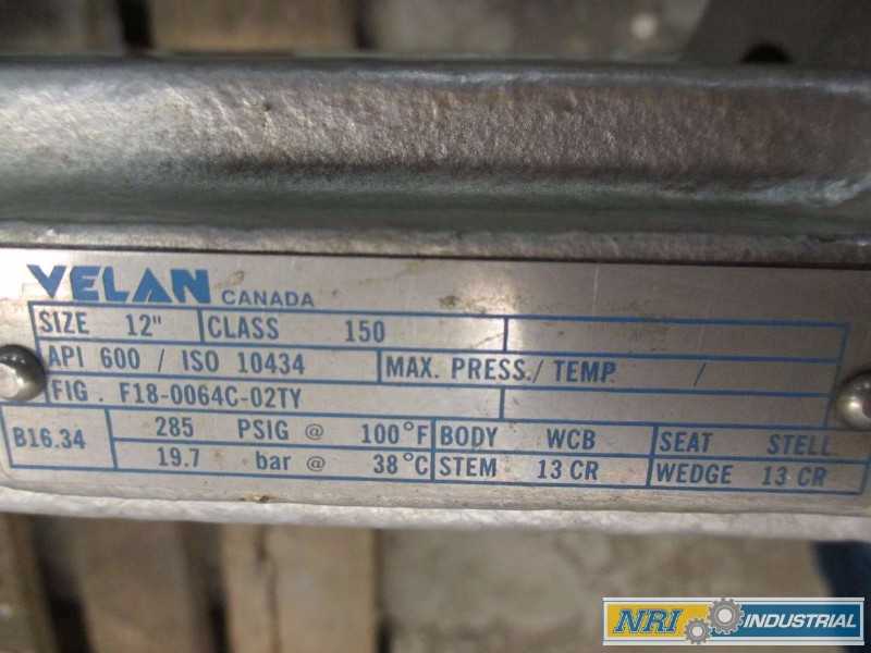 VELAN F18-0064C-02TY 12 - MISCELLANEOUS