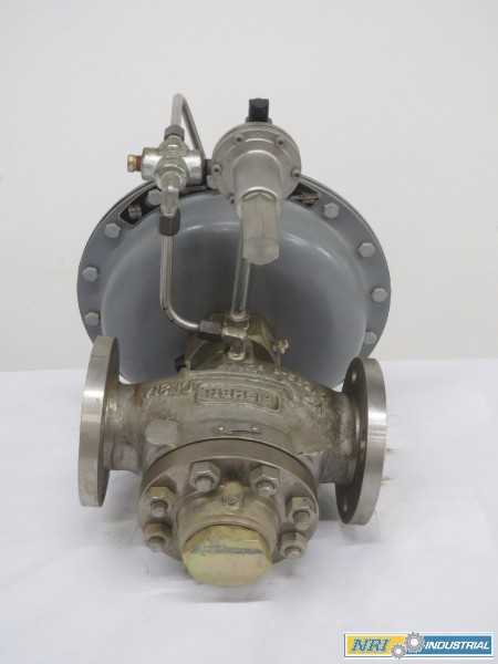 FISHER 1098-63EG 2 IN 150 STAINLESS FLANGED PRESSURE REDUCING REGULATOR VALVE (OHIO) - MISCELLANEOUS