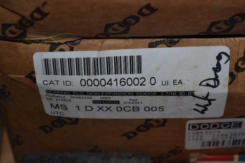 1 PALLET OF ASSORTED BEARINGS, SKF, FAFNIR, DODGE (OHIO) - MISCELLANEOUS