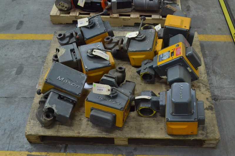 1 PALLET OF ASSORTED HONEYWELL MAXON GAS SHUT OFF VALVES, HONEYWELL (OHIO) - MISCELLANEOUS