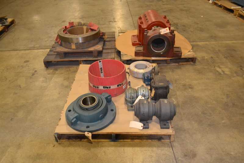 3 PALLETS OF BEARINGS, FAG, SKF (OHIO) - MISCELLANEOUS