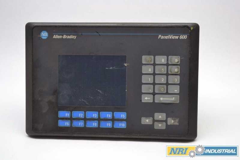 ALLEN BRADLEY 2711-B6C8 PANELVIEW 600 OPERATOR INTERFACE PANEL (OHIO) - MISCELLANEOUS